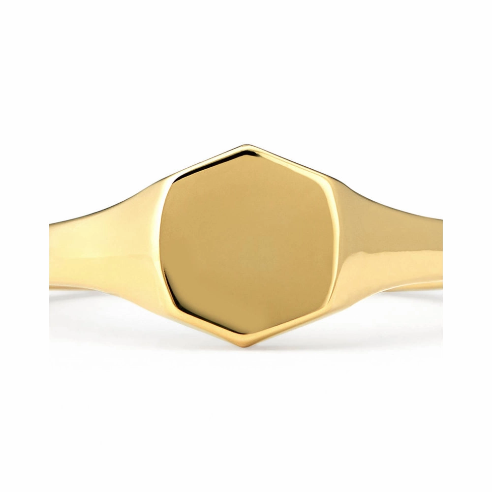 Kendra Scott Davis Signet Ring in 18k Gold Vermeil