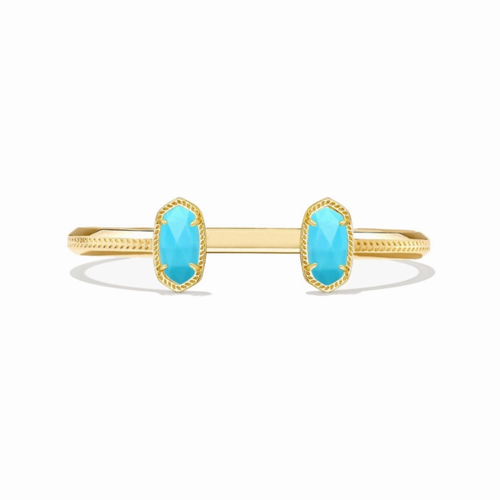 Kendra Scott Elton Cuff Bracelet in Turquoise Magnesite