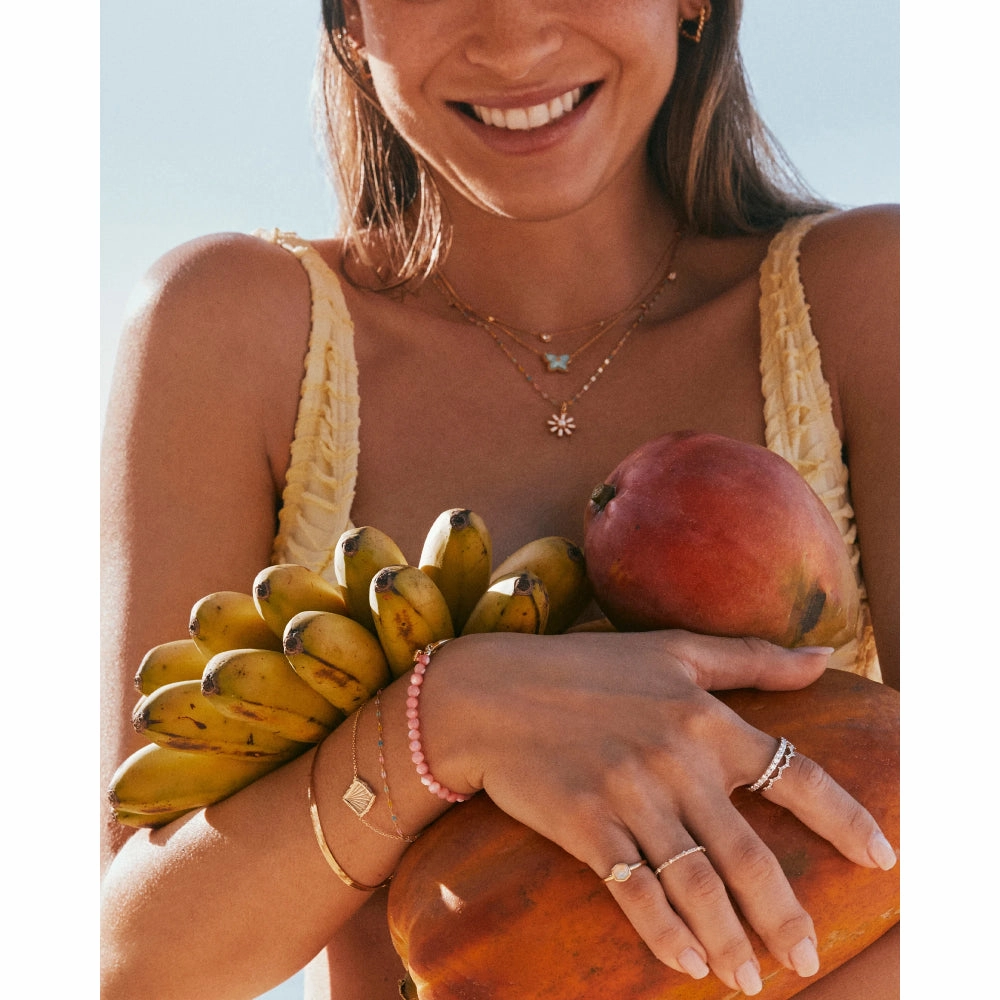Kendra Scott Gold Sylvia Stretch Bracelet