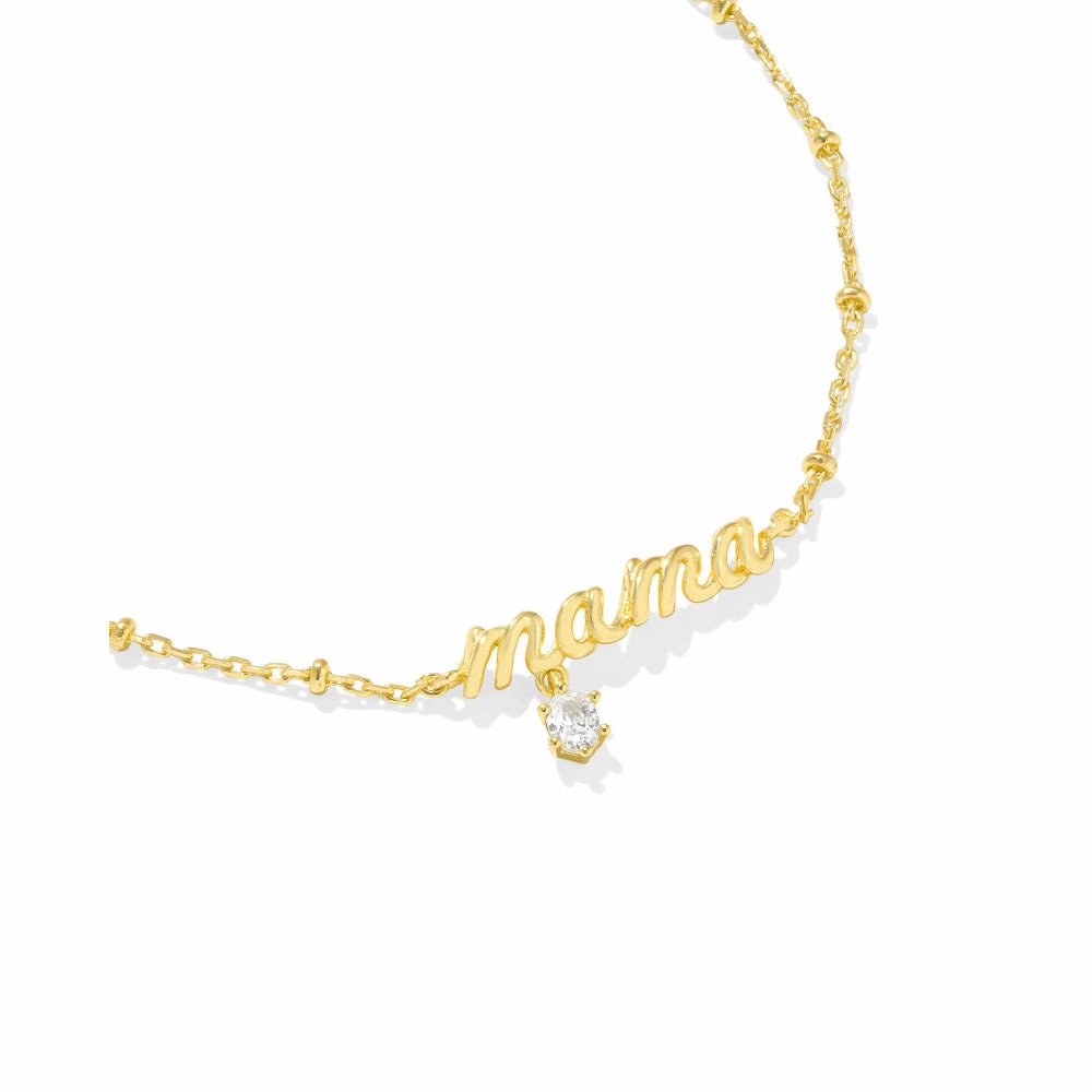 Kendra Scott Mama Crystal Delicate Chain Bracelet