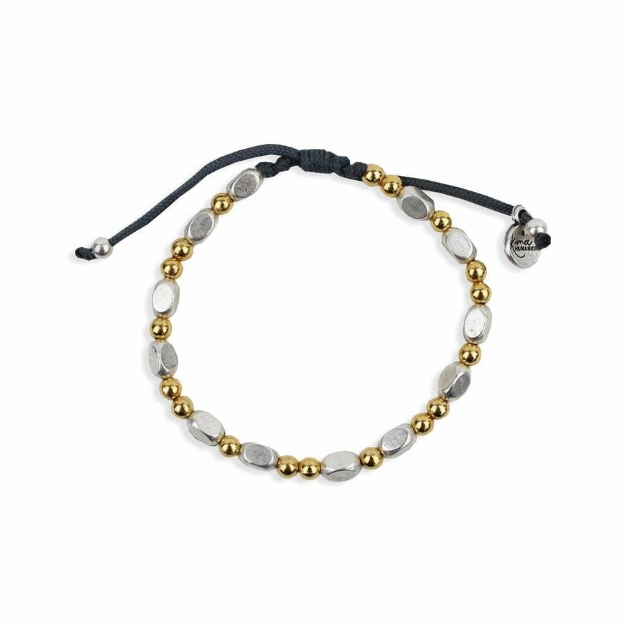 Kind Organic Mixed-Shaped Bead Bracelet by Valerie Bertinelli and My Saint My Hero