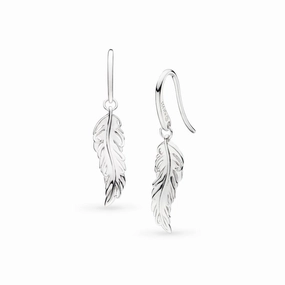 Kit Heath Feather Wisp Drop Earrings