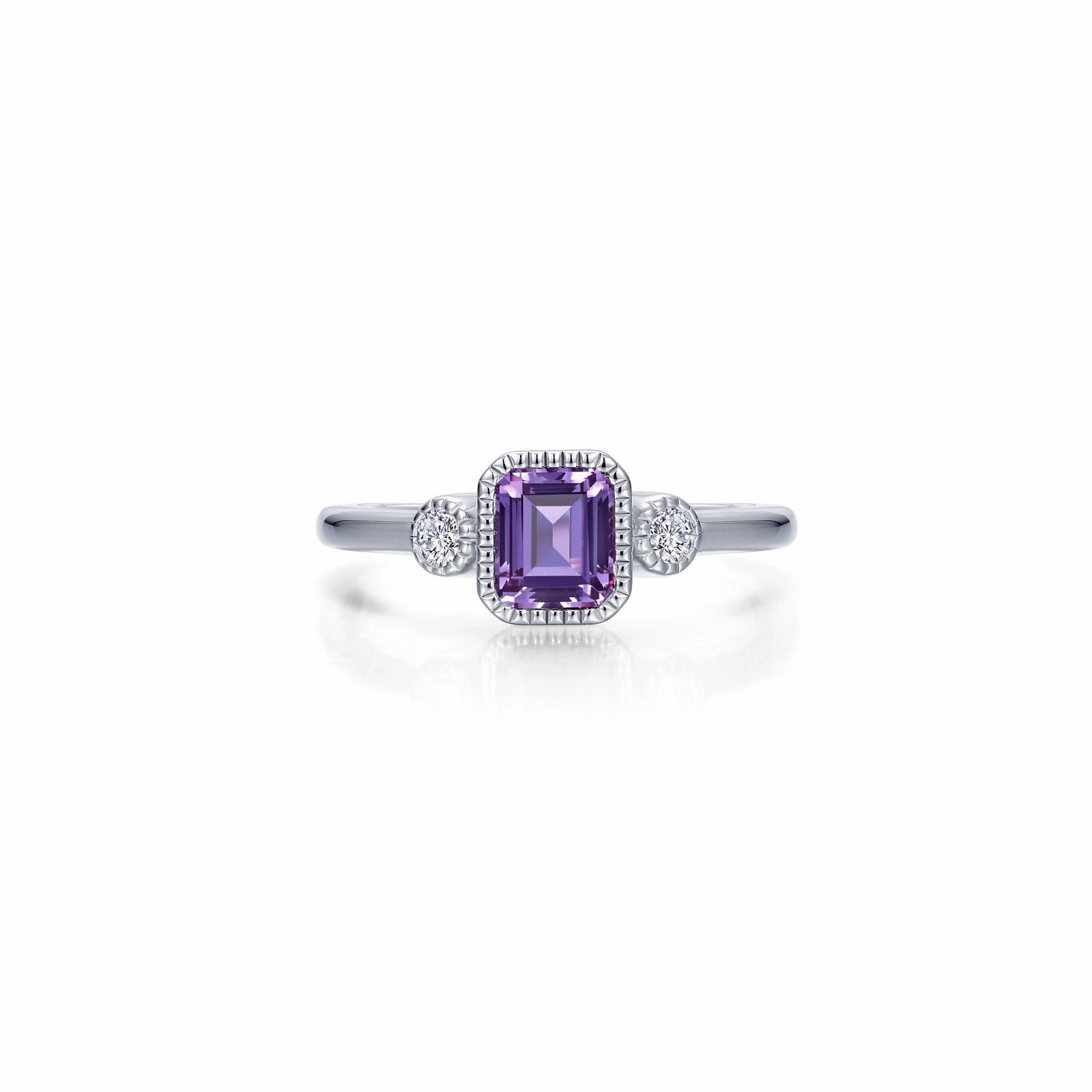 Lafonn Birthstone Emerald February Tourmaline Ring BR006AMP