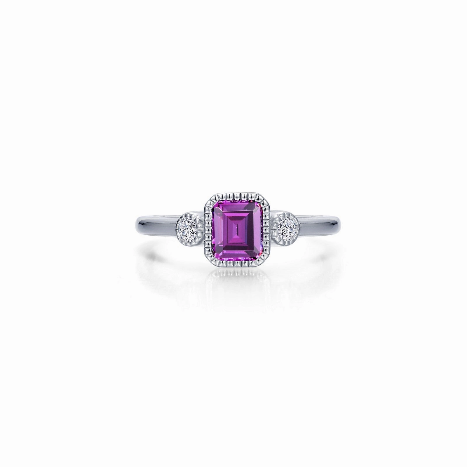 Lafonn Birthstone Emerald June Alexandrite Ring BR006AXP