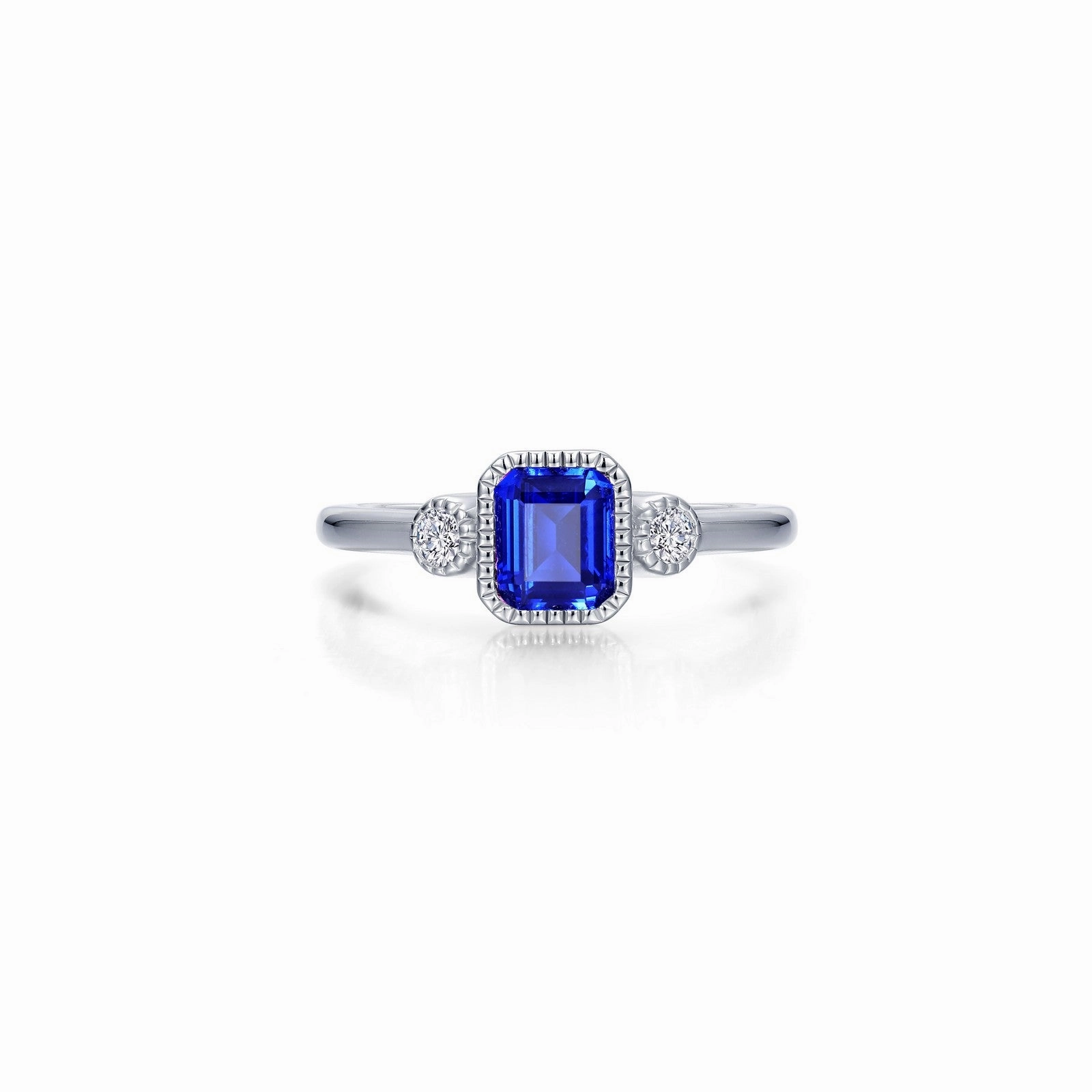 Lafonn Birthstone Emerald November Sapphire Ring BR006SAP