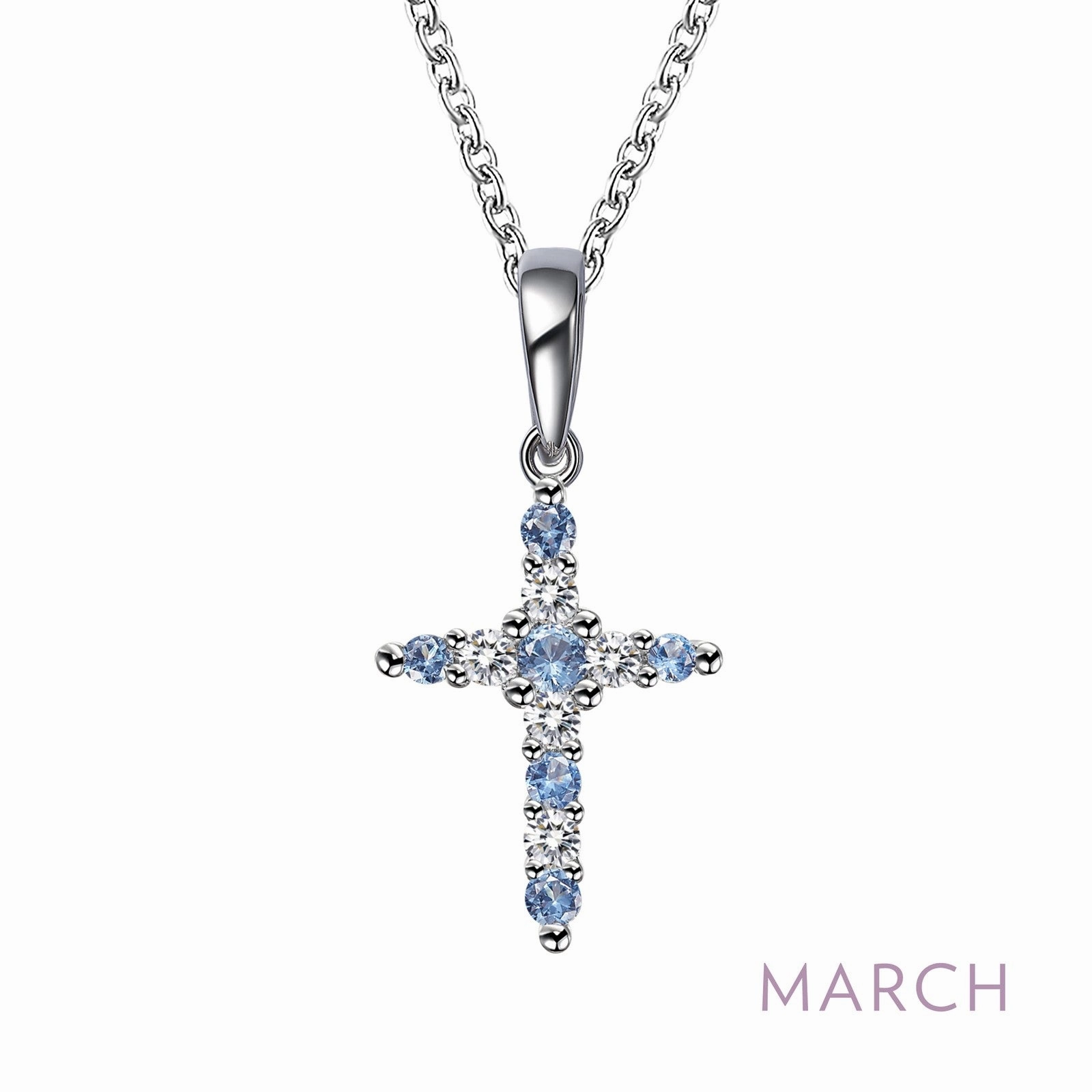 Lafonn Birthstone March Necklace BP001AQP20
