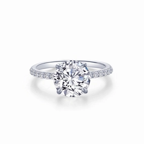 Lafonn Classic Diamond Ring R0484CLP