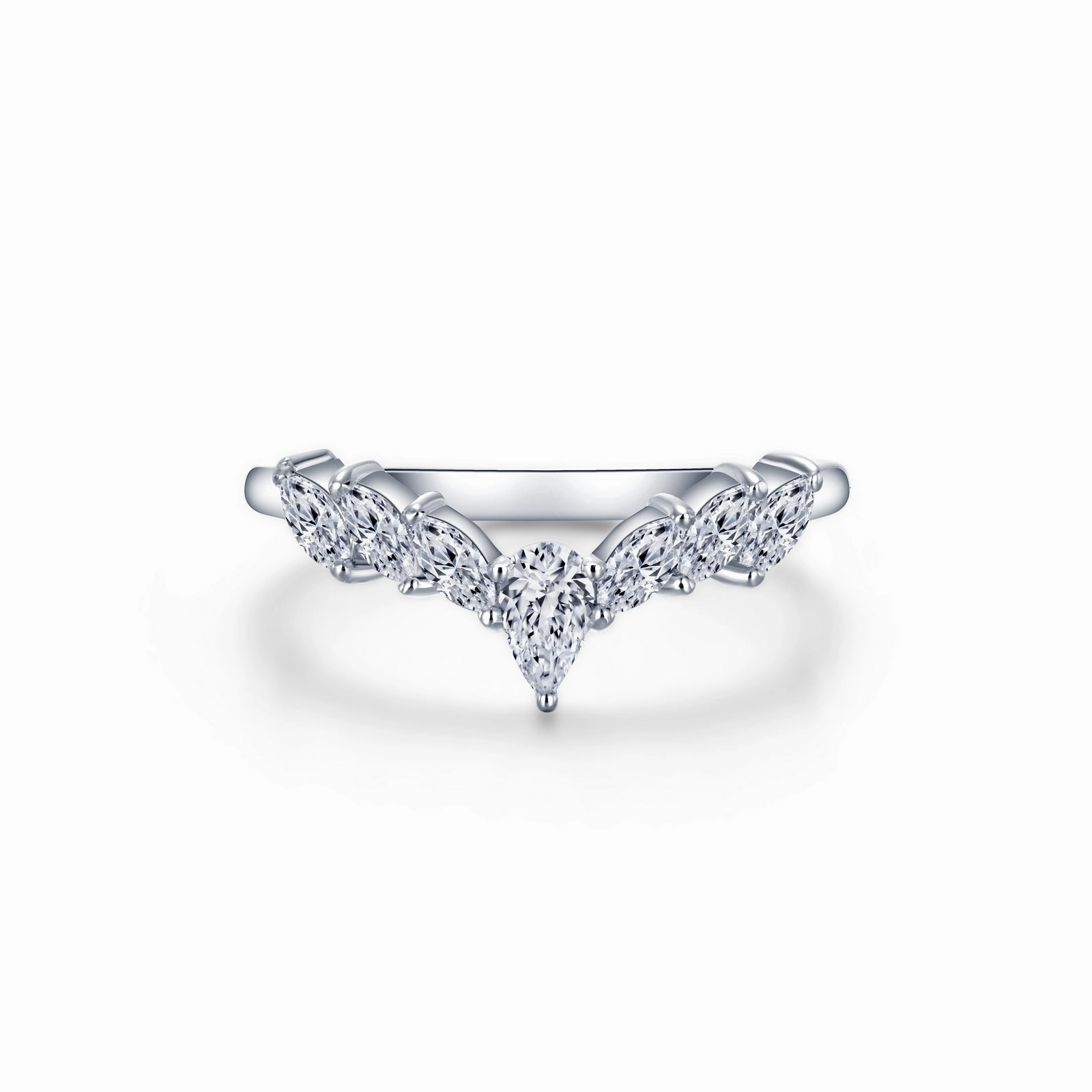 Lafonn Classic Pear Diamond Ring R0497CLP