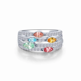 Lafonn Kaleidoscope Multi Color Ring SYR001MP