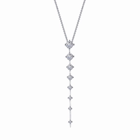 Lafonn Red Carpet Round Diamond Necklace 8N004CLP22
