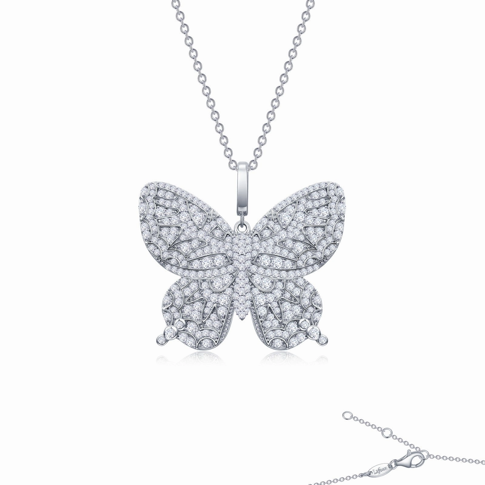 Lafonn Rhonda Faber Green Diamond Necklace 9P056CLP20