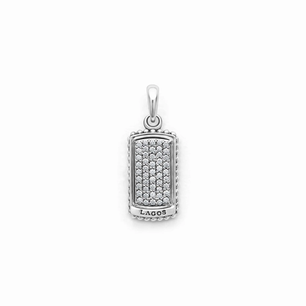 Lagos Anthem Diamond Tag Amulet