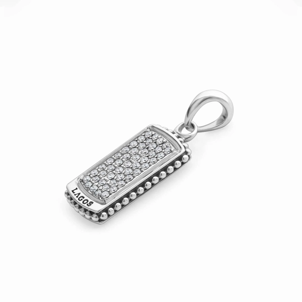 Lagos Anthem Diamond Tag Amulet
