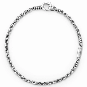 Lagos Anthem Double Link Chain Bracelet, 3mm
