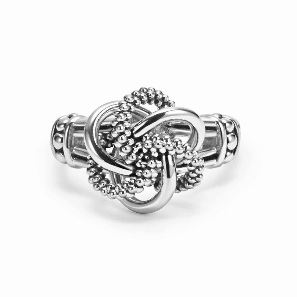 Lagos Sterling Silver Love Knot Ring
