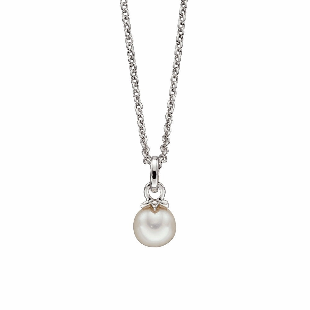 Little Star Isla Sterling Silver Pearl Necklace LSN0159