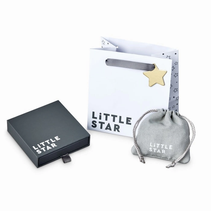 Little Star Maude Sterling Silver Cross and Pearl Necklace LSN0525
