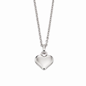 Little Star Mia Sterling Silver Heart Necklace LSN0020