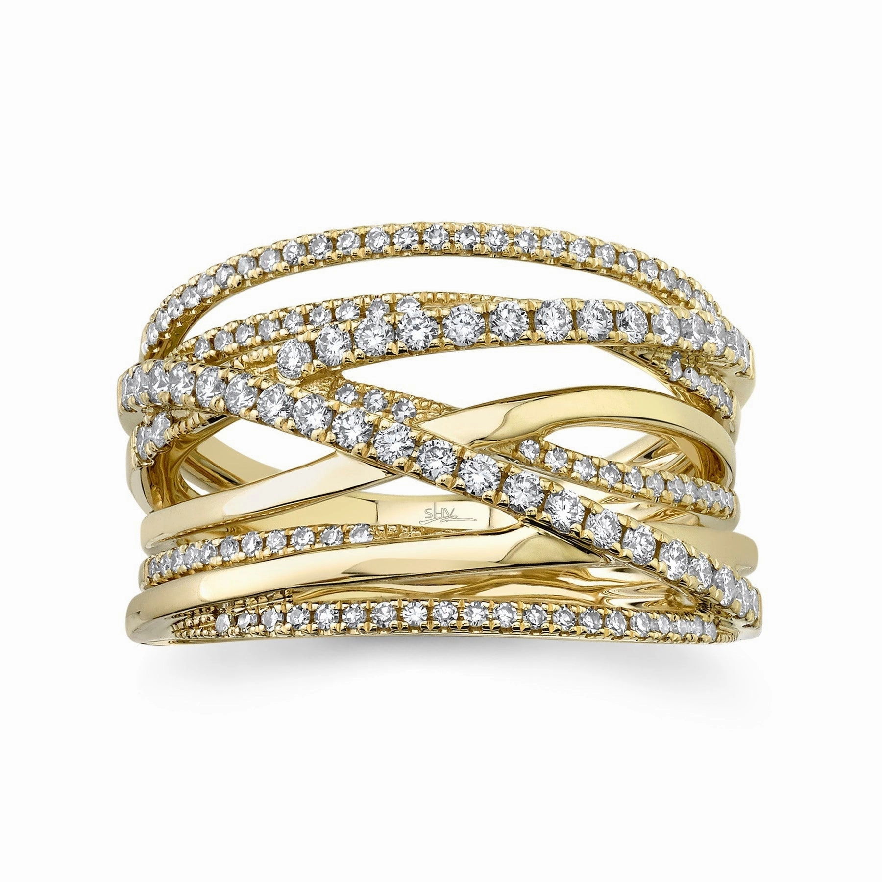 MAIA 0.62 CT. DIAMOND BRIDGE RING SC55005591