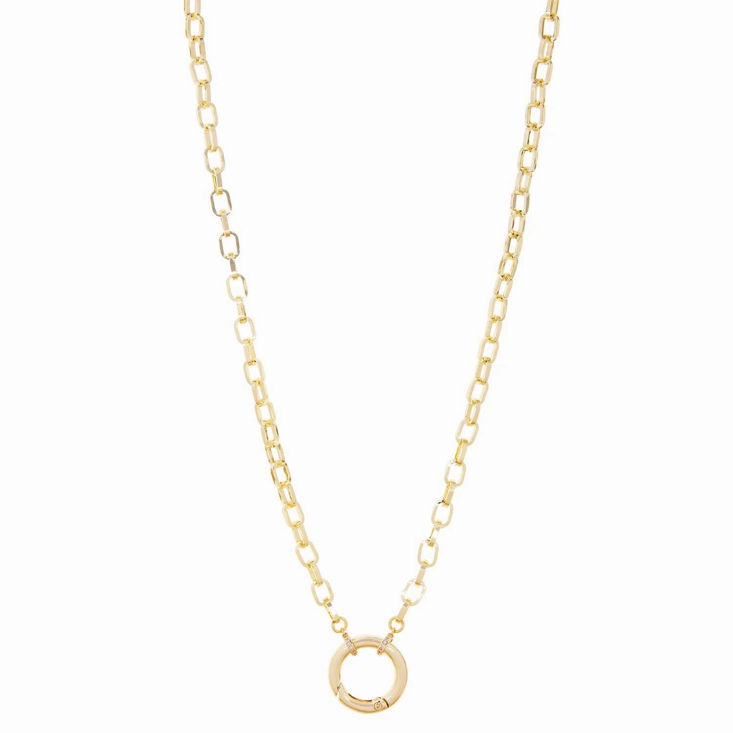 Marlyn Schiff 25"L Rectangle Link Sunglass Holder Chain