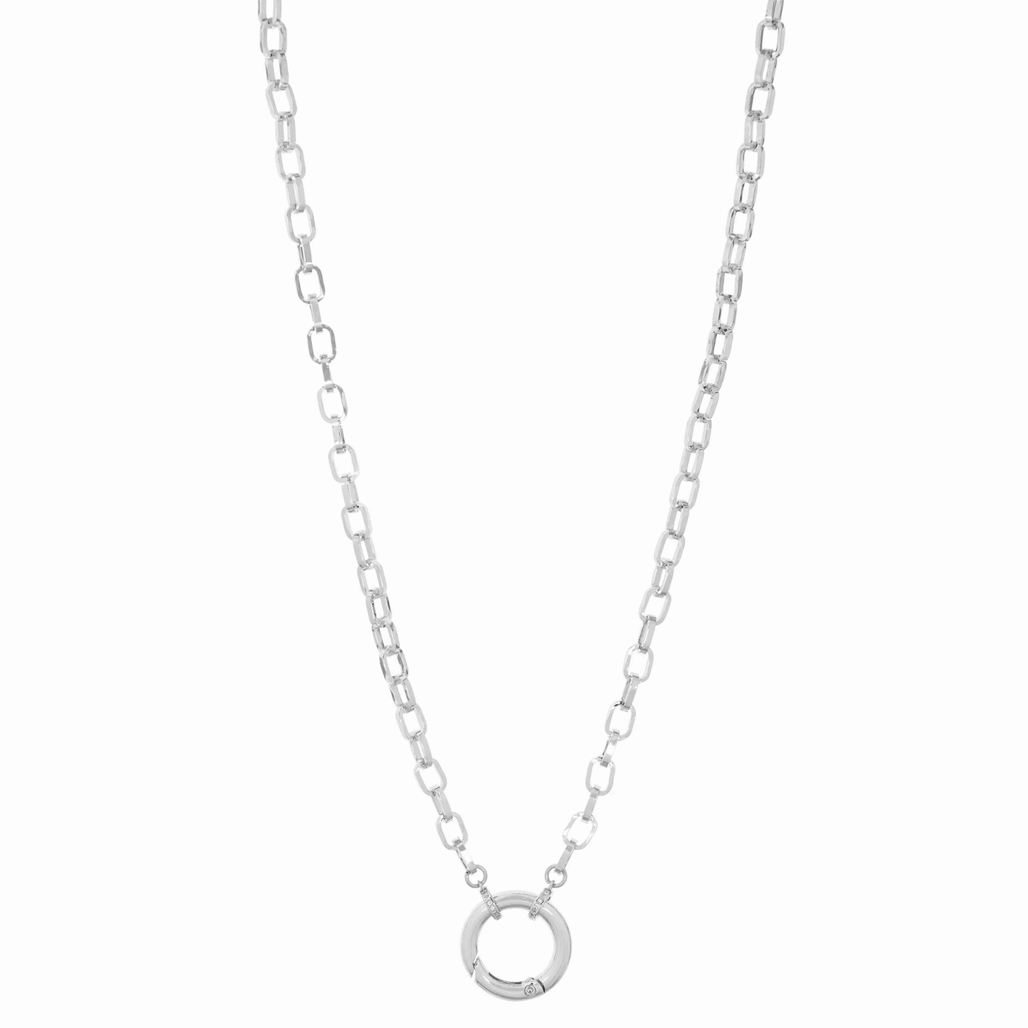 Marlyn Schiff 25"L Rectangle Link Sunglass Holder Chain