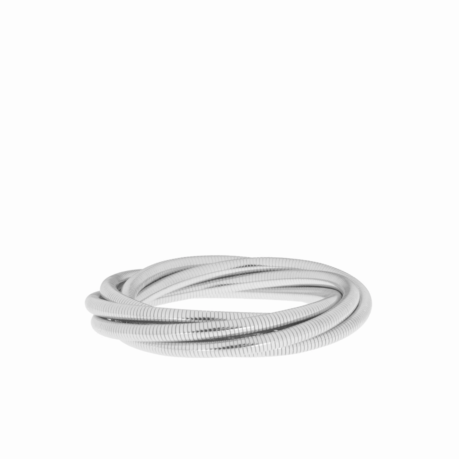 Marlyn Schiff Thin Twisted Cobra Bracelet Set