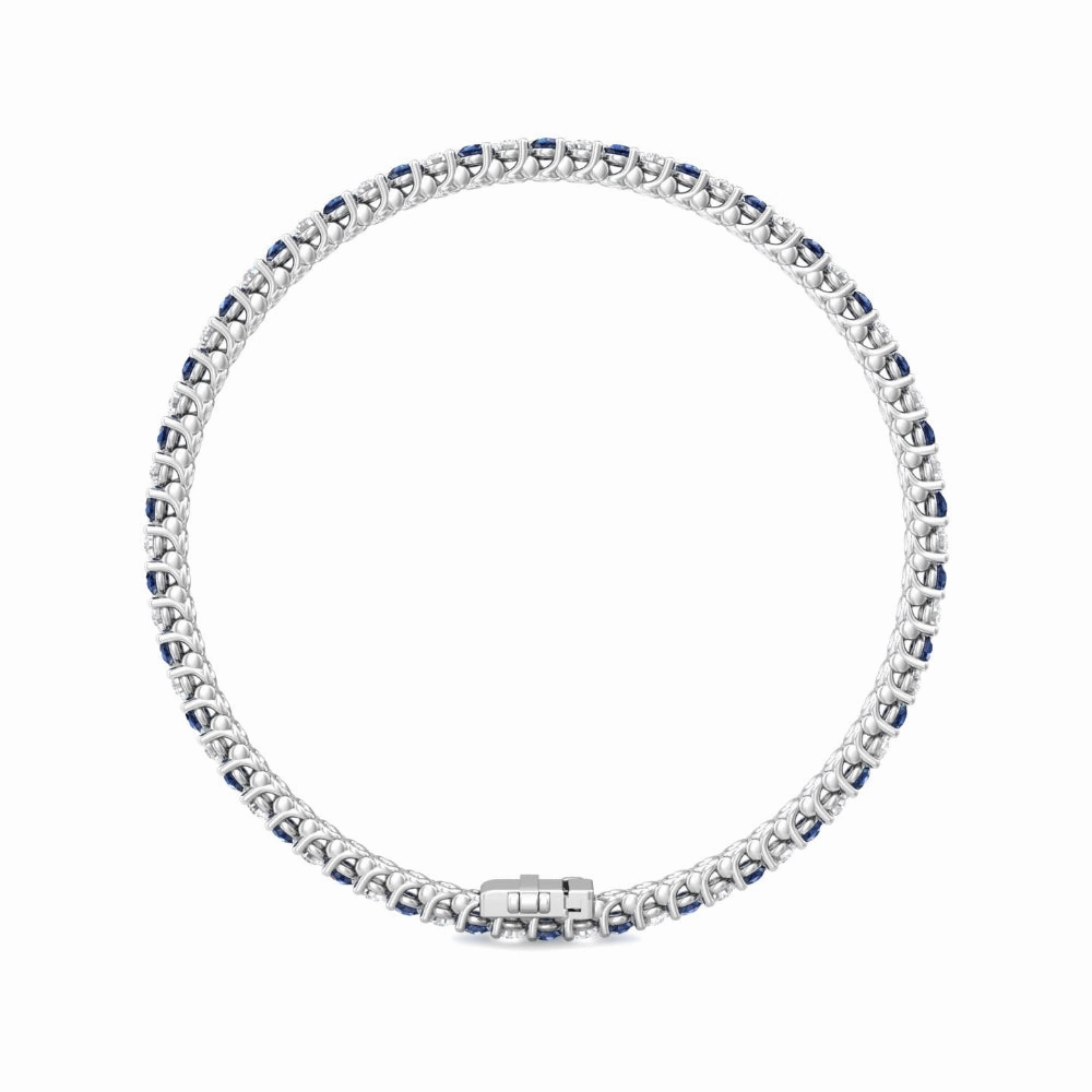 Martin Flyer Sapphire & Diamond Bracelet