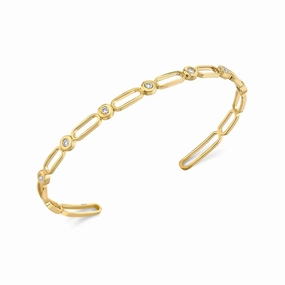 Michael M. 14k "Connection" Cuff
