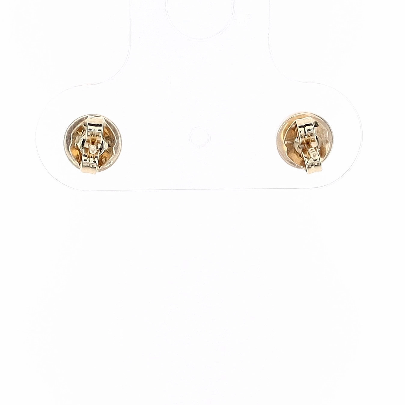 Michael M. 14Y Chroma Magenta Enamel Extruded Bezel Stud Earrings
