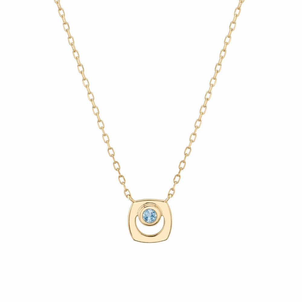 Michael M Birthstone Pendant Necklace