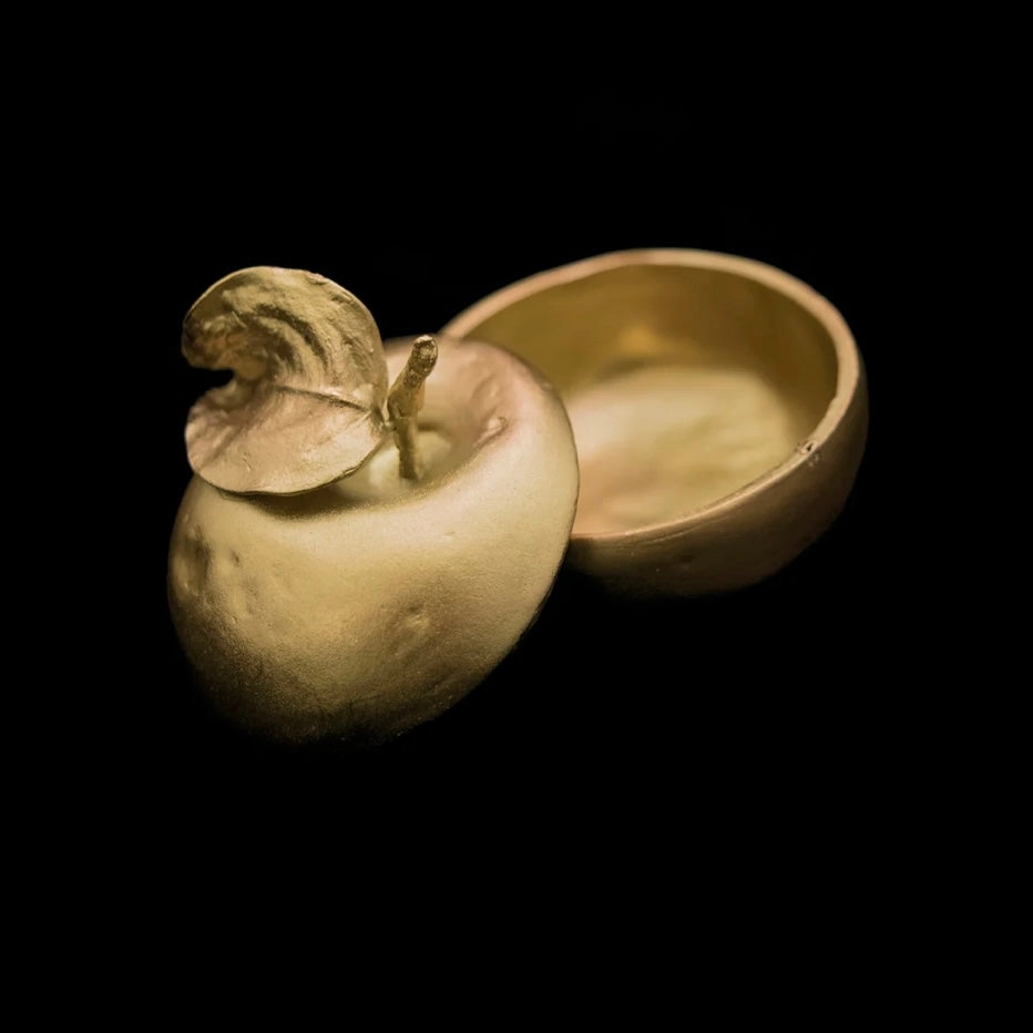 Michael Michaud Bronze Apple Box