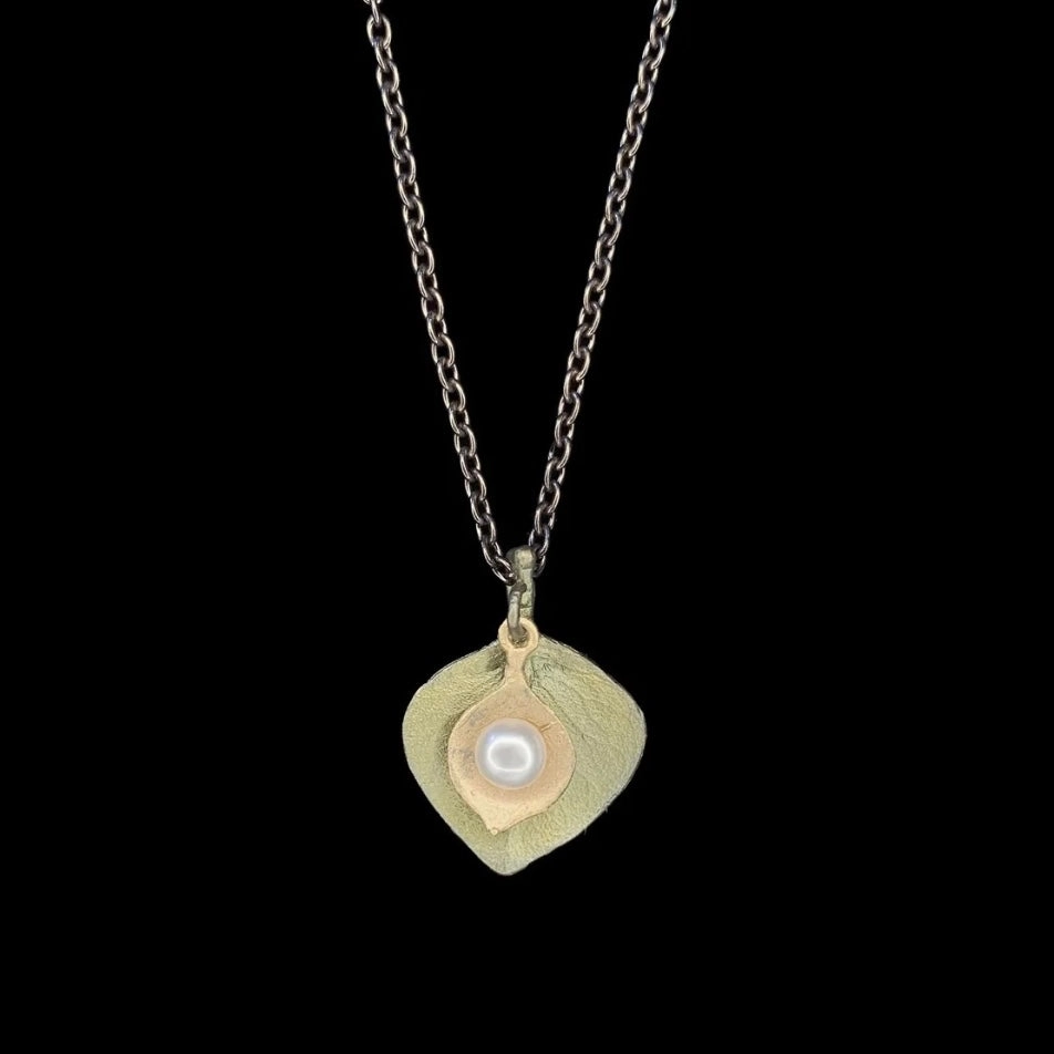 Michael Michaud Dainty Round Leaf Eucalyptus Pendant