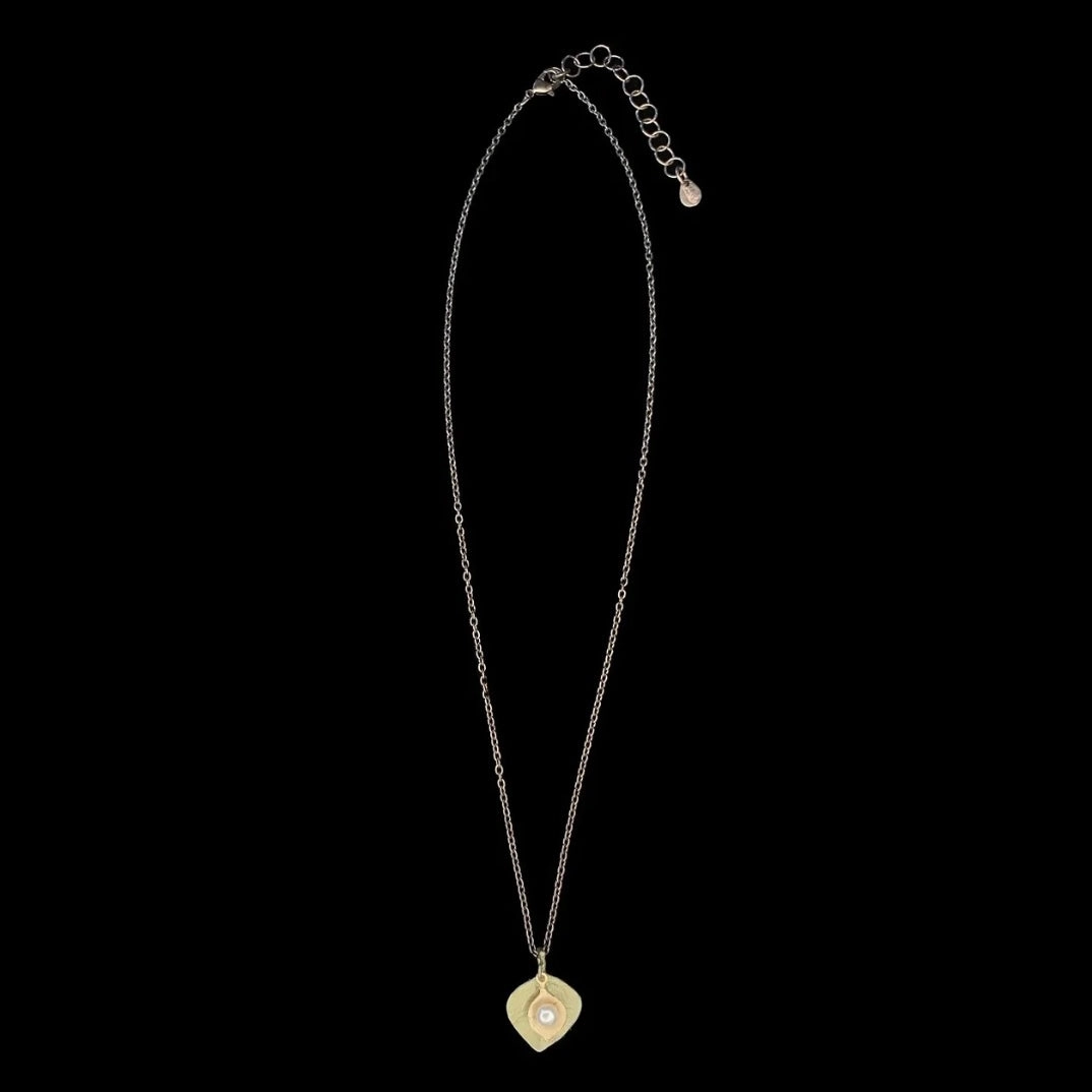 Michael Michaud Dainty Round Leaf Eucalyptus Pendant