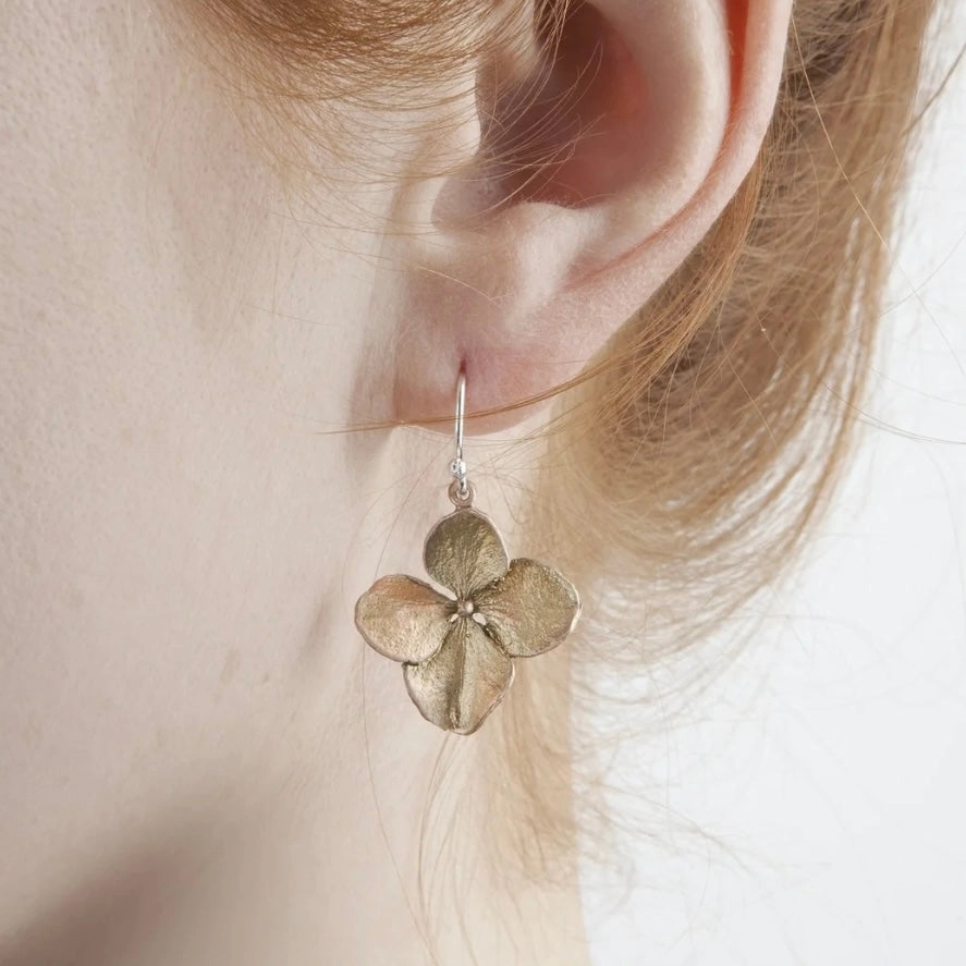 Michael Michaud Hydrangea Drop Earrings