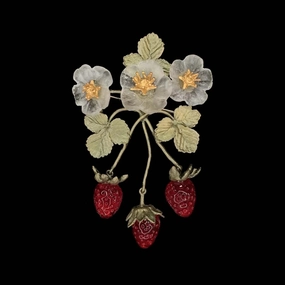 Michael Michaud Strawberry Pin/Brooch