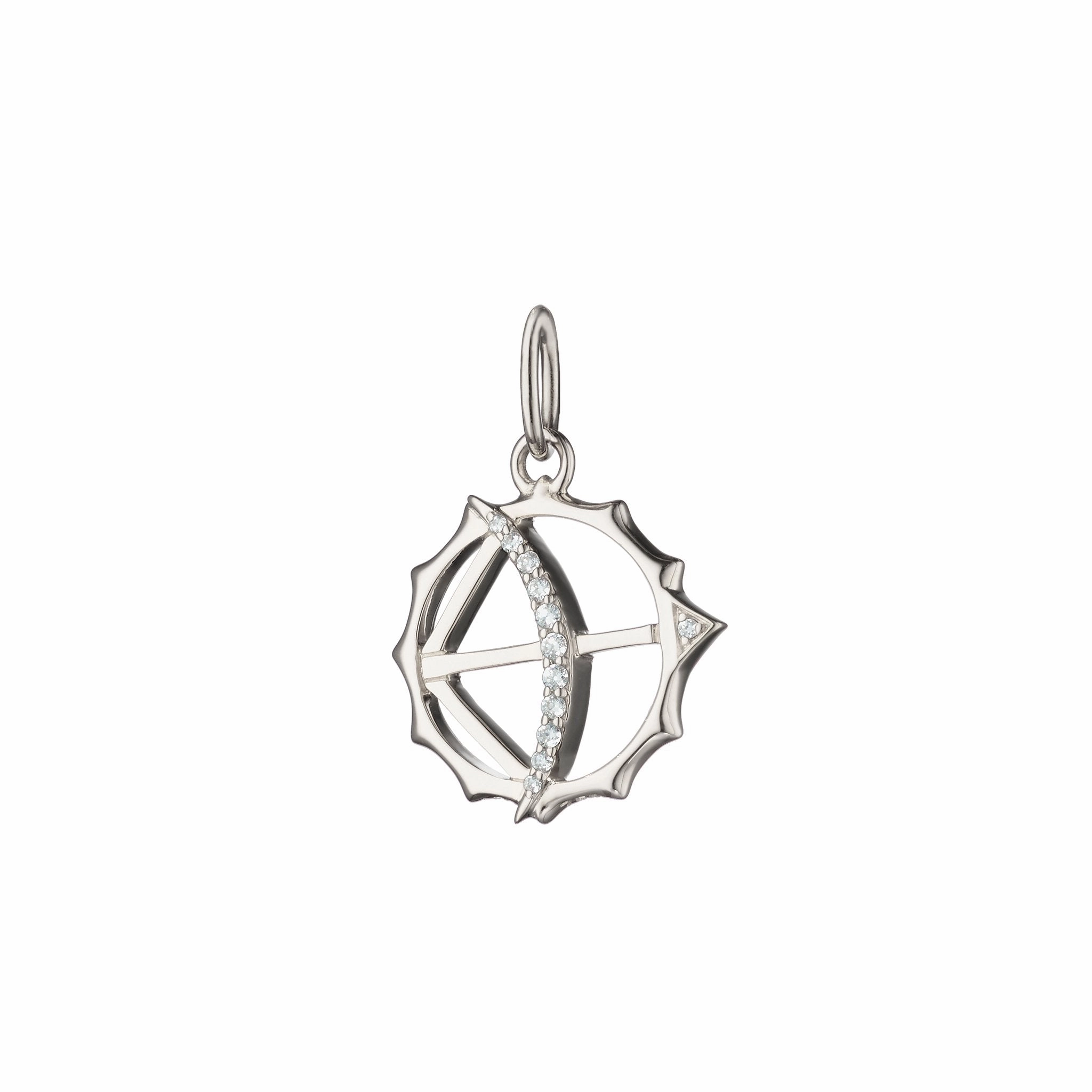 Monica Rich Kosann Mini "Apollo" Bow and Arrow Charm