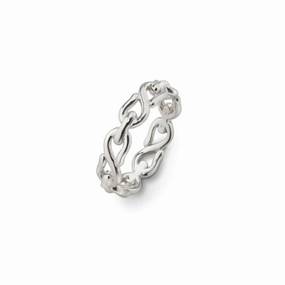 MRK Sterling Silver Infinity Stackable Ring