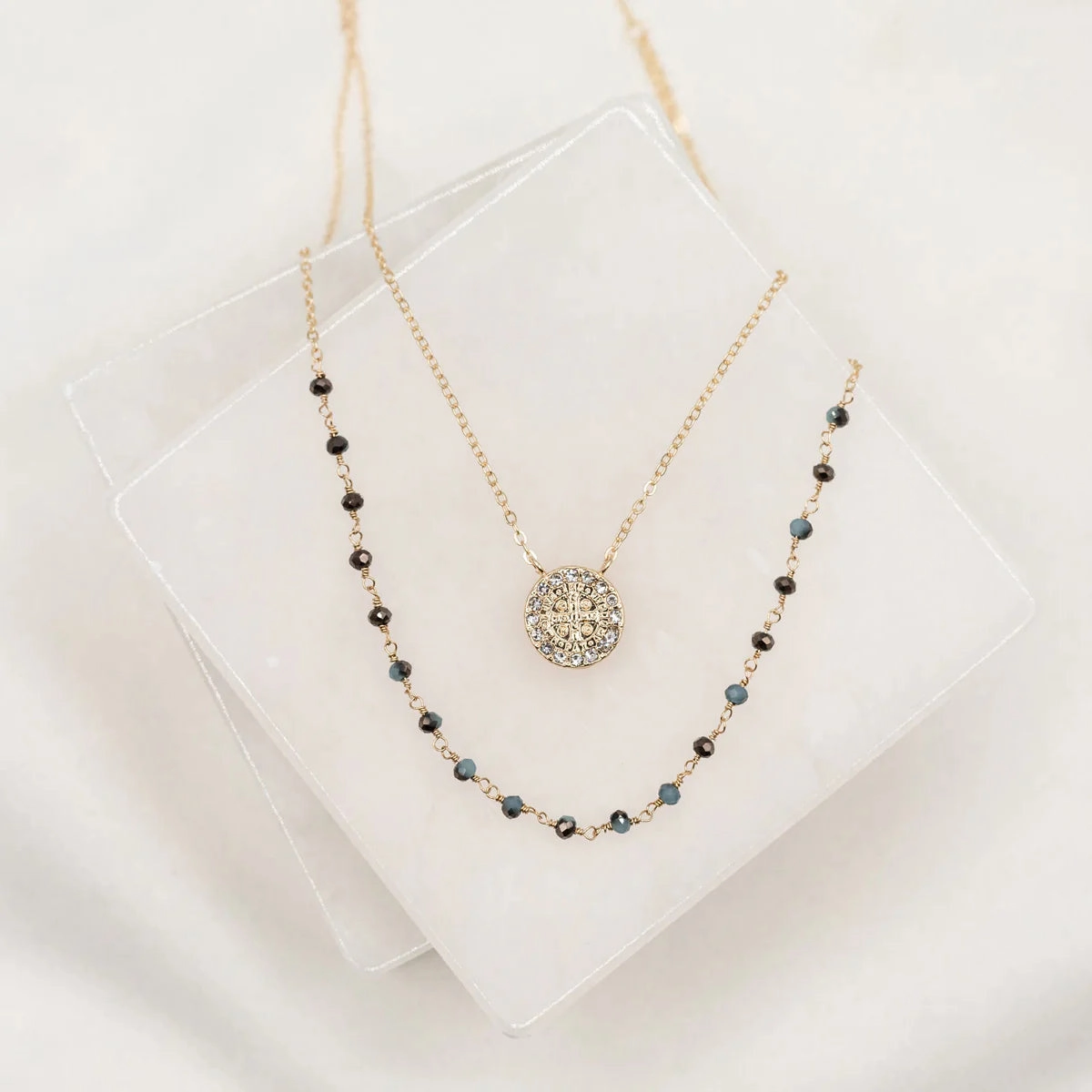 My Saint My Hero Blessing and Grace Necklace