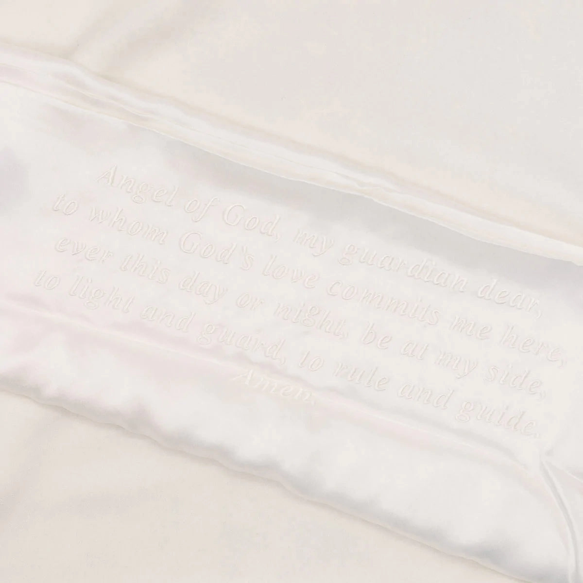 My Saint My Hero Guardian Angel Silk Pillowcase