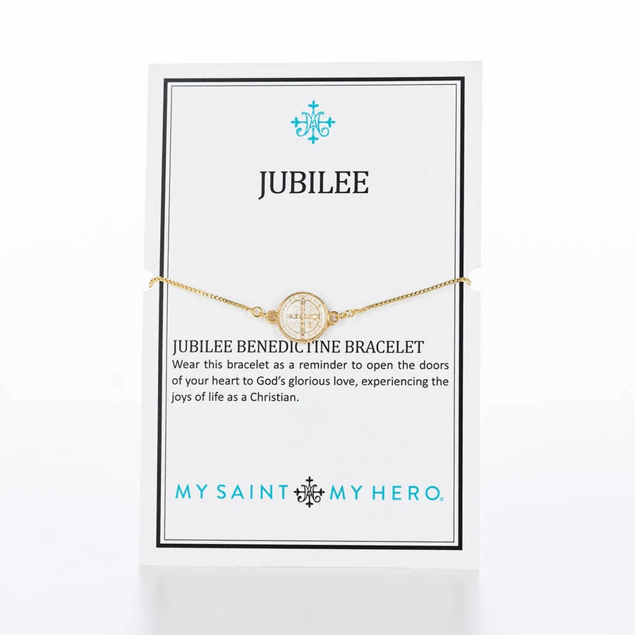 My Saint My Hero Jubilee Benedictine Bracelet