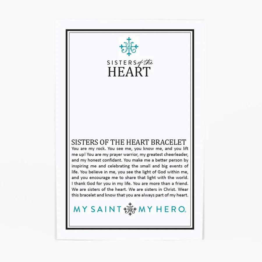 My Saint My Hero Mother of Pearl Sisters of the Heart Bracelet