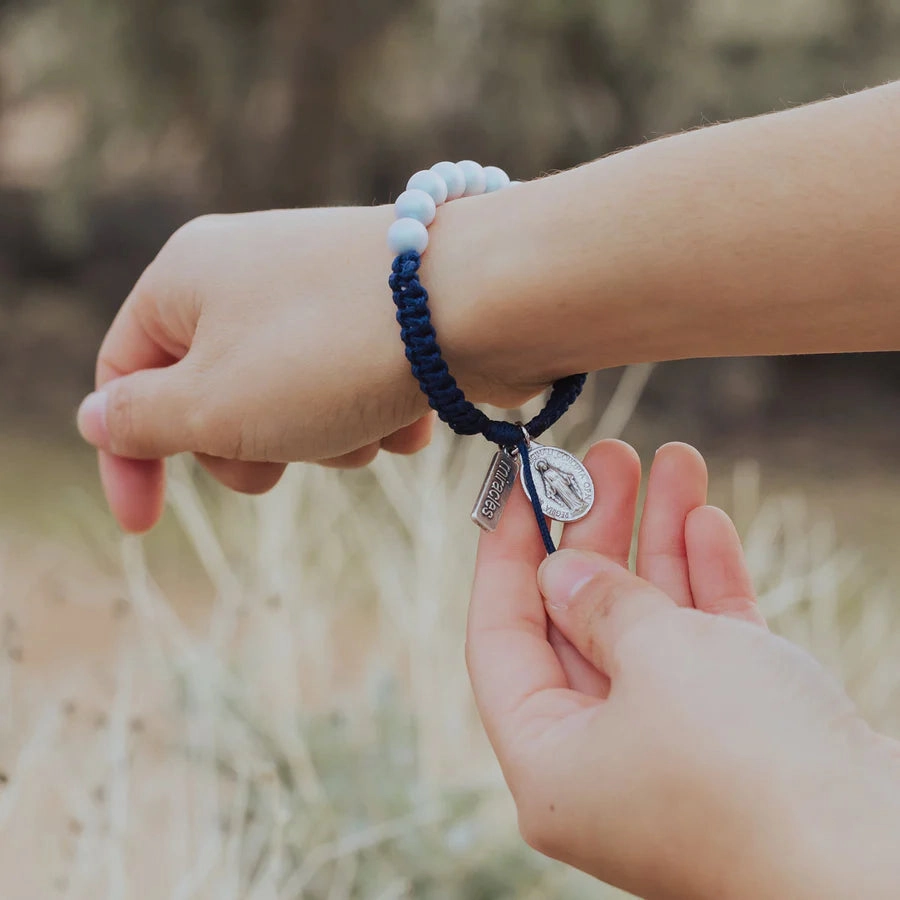 My Saint My Hero "She is Radiant" Pearl Crystal Bracelet
