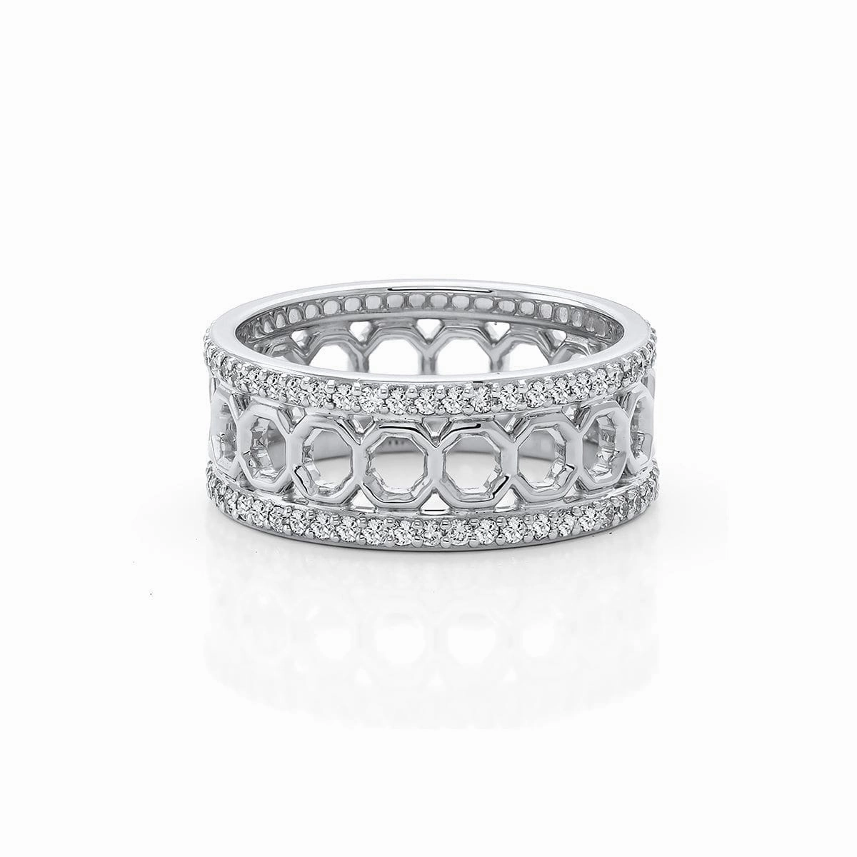 Octave Wide Band Ring B553-4-YG