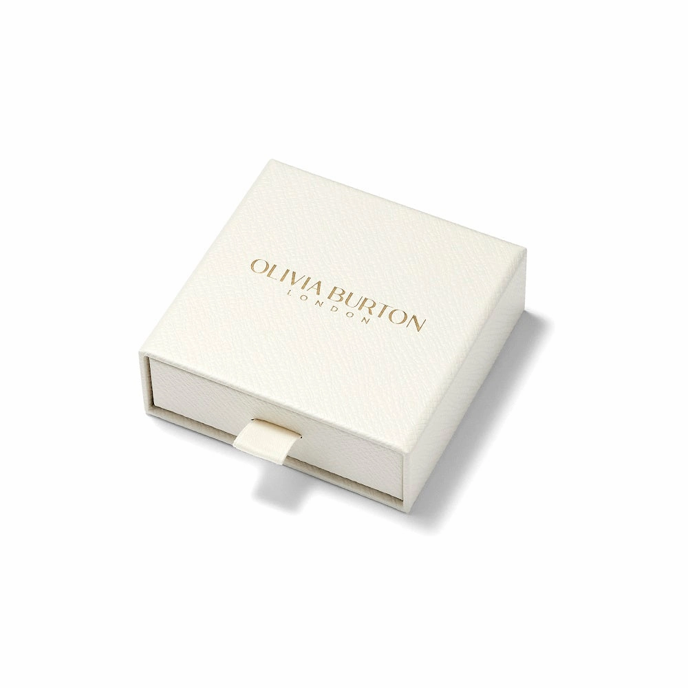 Olivia Burton Ever Stacked Crystal Honeycomb Gold Plated Necklace 24100340