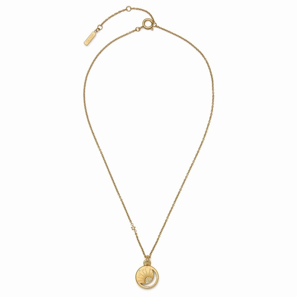 Olivia Burton Gold Celestial Sun and Moon Necklace 24100157