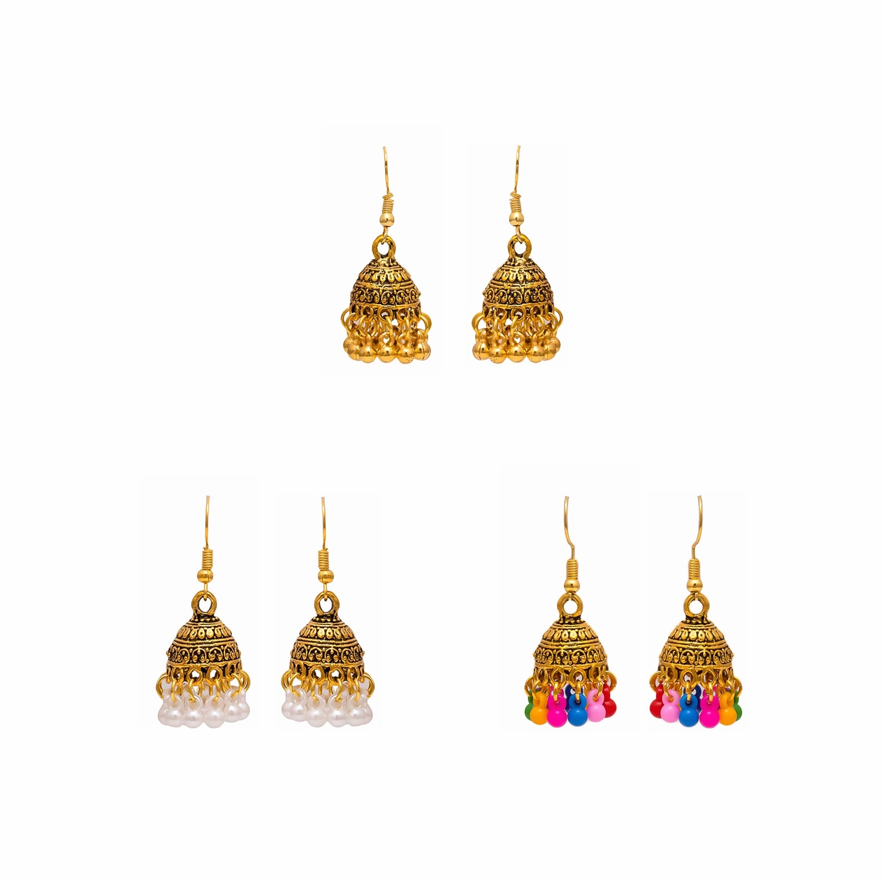 Pack Of Three Earrings O10003