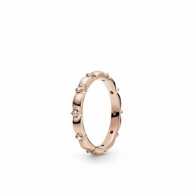 Pandora 14k rose gold-plated Flower Petals Ring