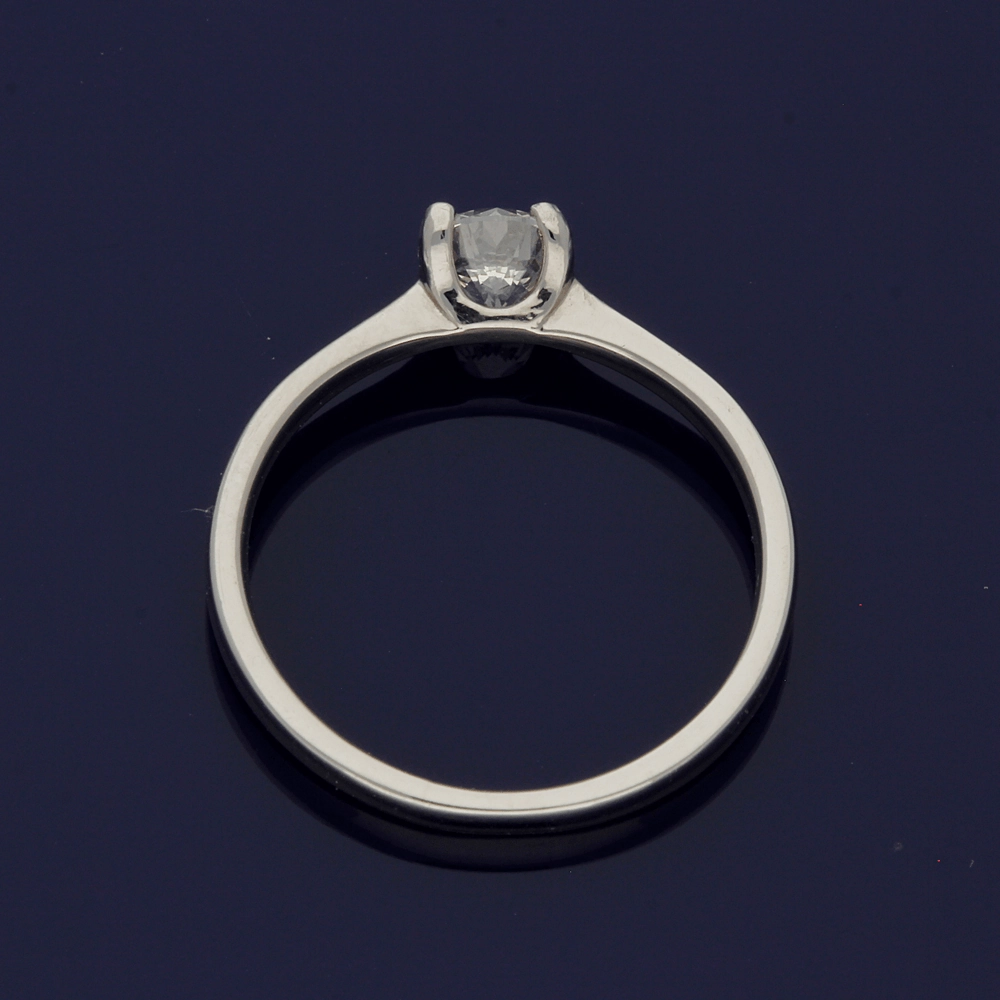 Platinum 0.50ct Certificated Round Brilliant Cut Diamond Solitaire Ring