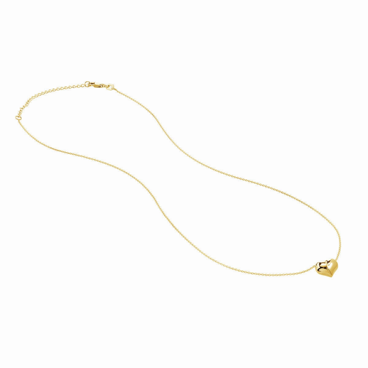 Puffy Gold Heart 4690133