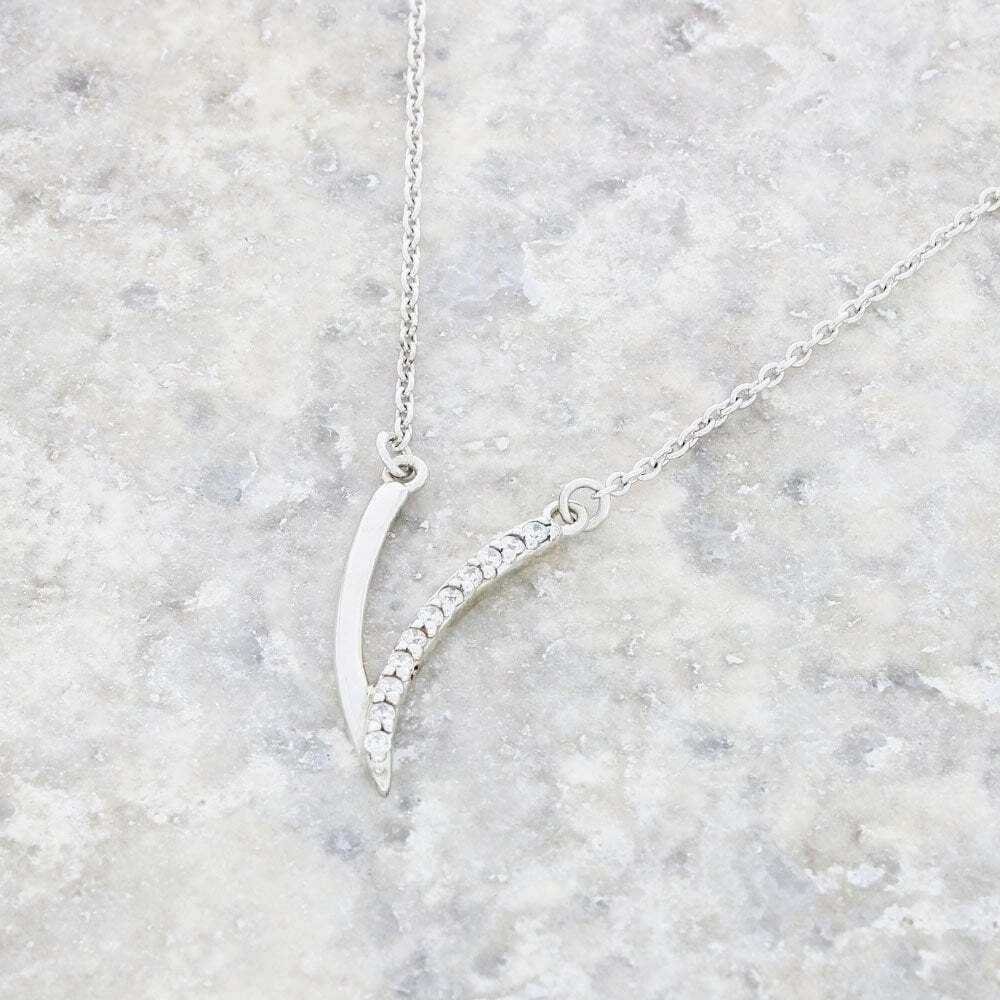 Purity Sterling Silver Cubic Zirconia Necklace PUR3852N